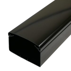 StrutFast 140mm Black Trunking 2m – Box of 2