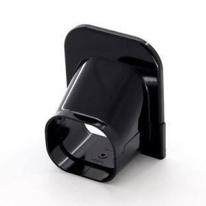 Inaba Denko 100mm Black Ceiling Inlet Cover