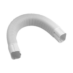 Inaba Denko 75mm White Flexible Bend 500mm