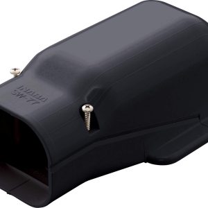 Inaba Denko 100mm Black Trunking Wall Cover