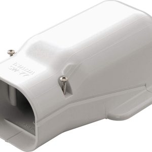 Inaba Denko 100mm White Trunking Wall Cover
