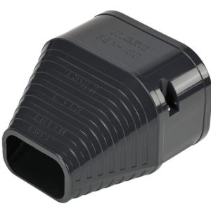Inaba Denko 100mm Black Trunking Duct End