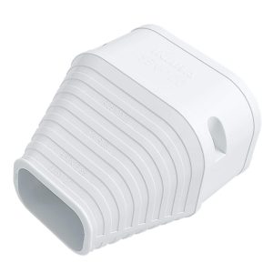 Inaba Denko 100mm White Trunking Duct End
