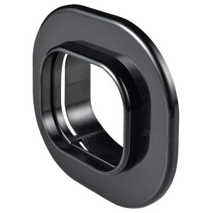 Inaba Denko 75mm Black Wall Inlet Cover