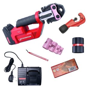 Rothenberger Maxipro ROMAX Compact 3 Press Tool and Jaw Set 1/4 – 1 1/8