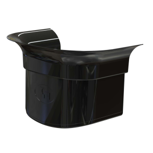 Tecnosystemi OPTIMA MCS 75mm Black Trunking Split Connection Sleeve