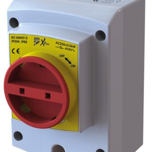 Aspen 4 Pole 32A Rotary Isolator